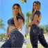 Leopard Print Seamless Yoga Top & Leggings
